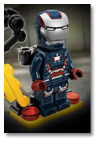 Lego Iron Patriot figure - Walmart pre-order exclusive